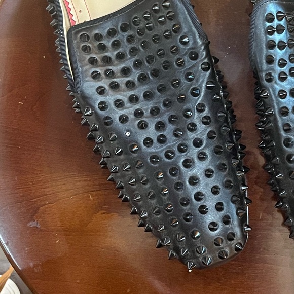 Mens Christian Louboutin dandileon spike shoes size 40 small spike missing - Picture 6 of 7